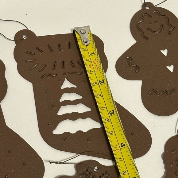 Rustic Metal Ornaments and Garland - Picture 12 of 16